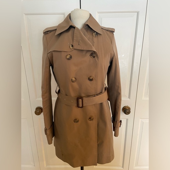 Brooks Brothers Jackets & Blazers - Brooks Brothers Water Repellent Trench Coat With Zip-Out Lining Size 6